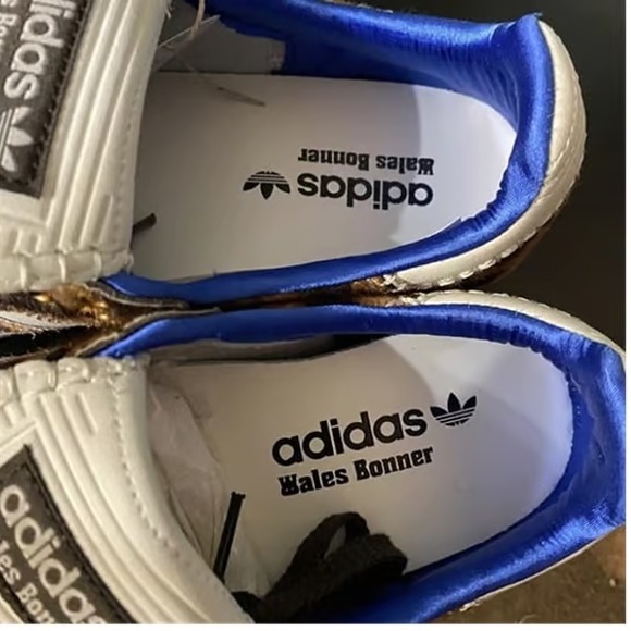 Women's Adidas x Wales Bonner Samba Leopard Print Pony Sneakers - Picture 5 of 7